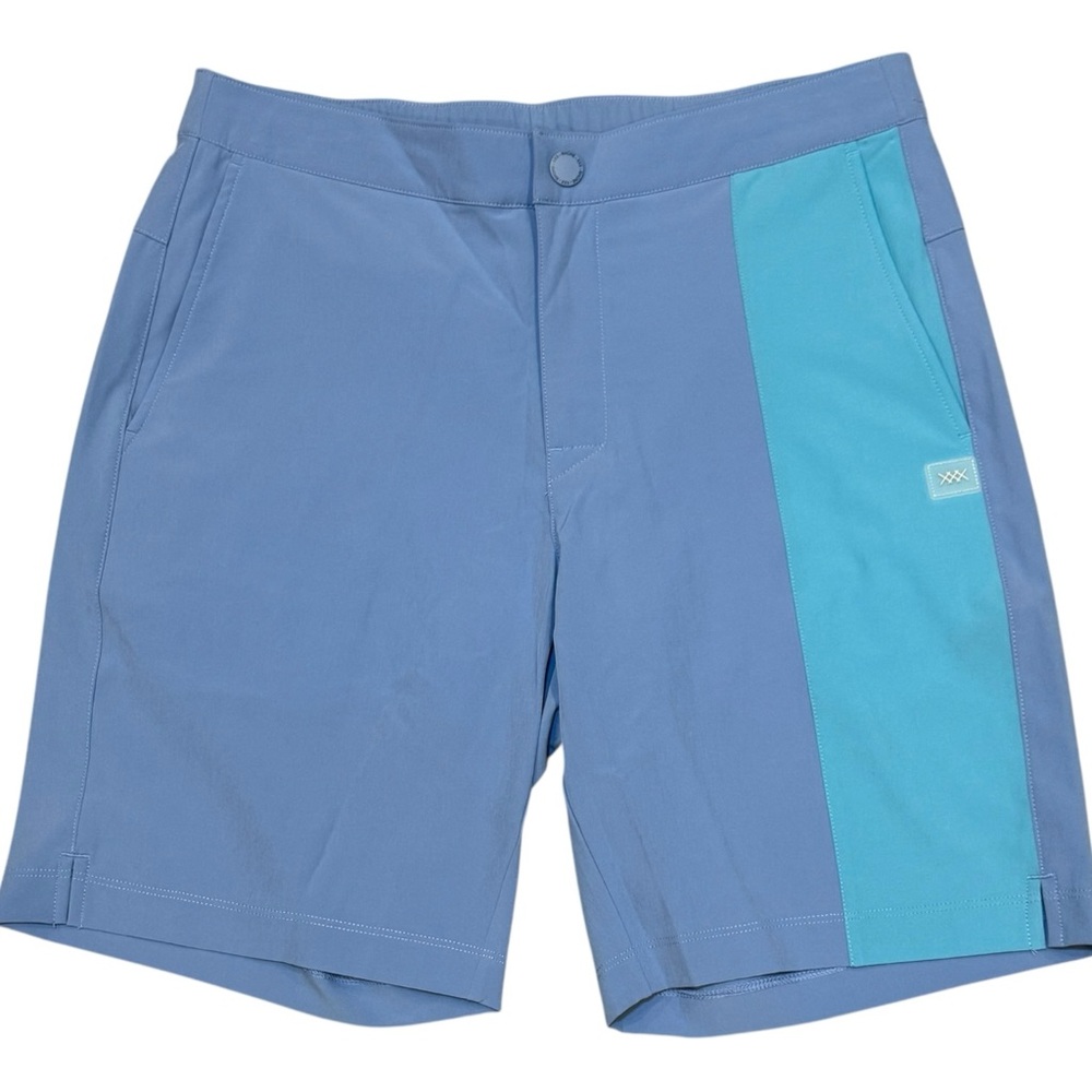 Rhone NWT Barrier Swim Trunks Board Shorts Zip Fly Surfer Sz S Lined Blue - Picture 4 of 11